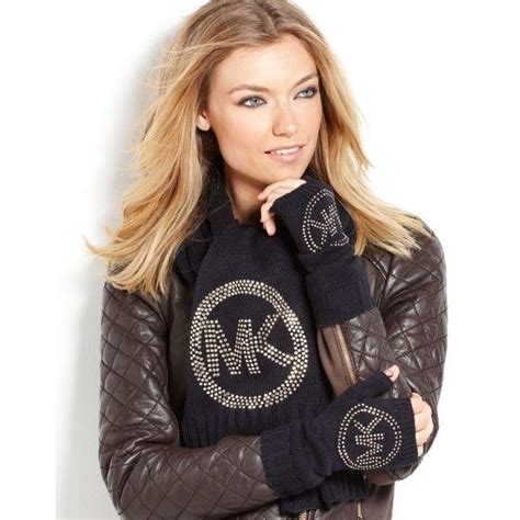 michael kors glove sizing|michael kors winter scarves.